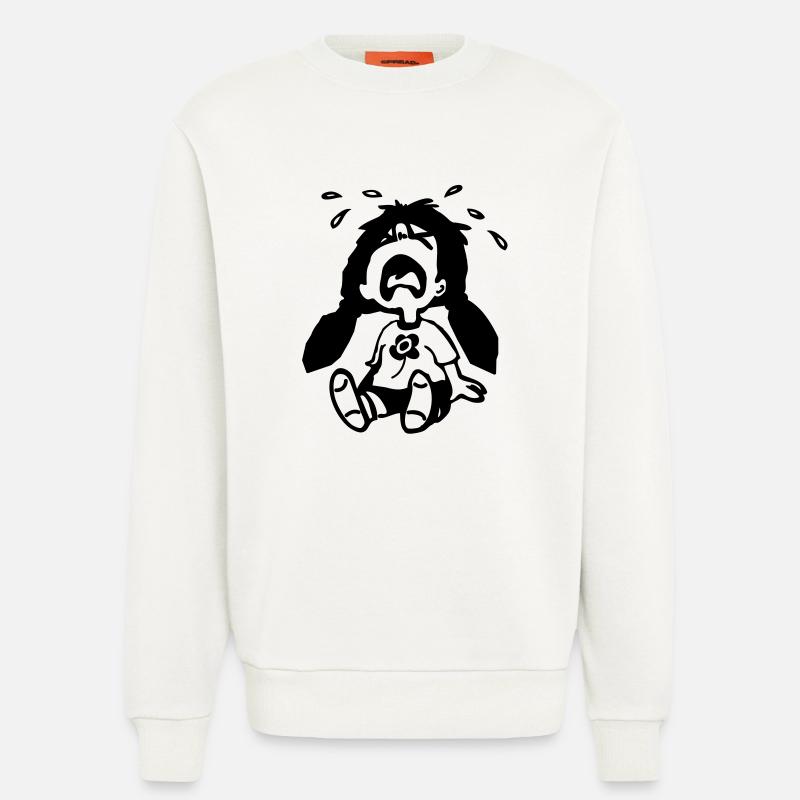 heulsuse - Sweatshirt - made by SPREAD  - OFF WHITE