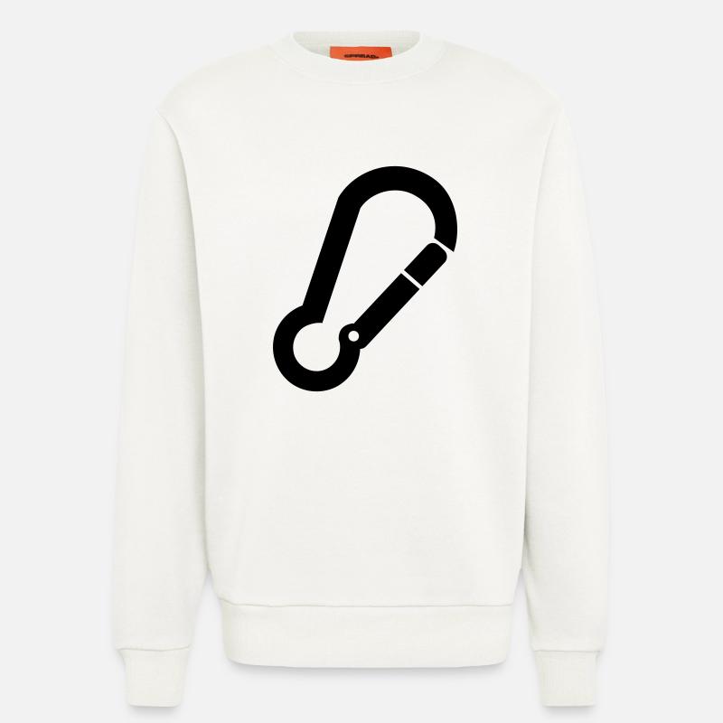 Klettern - Sweatshirt - made by SPREAD  - OFF WHITE