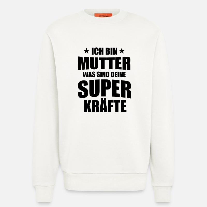 Mutter - Mom - Mother - Mutti - Sweatshirt - made by SPREAD - OFF WHITE