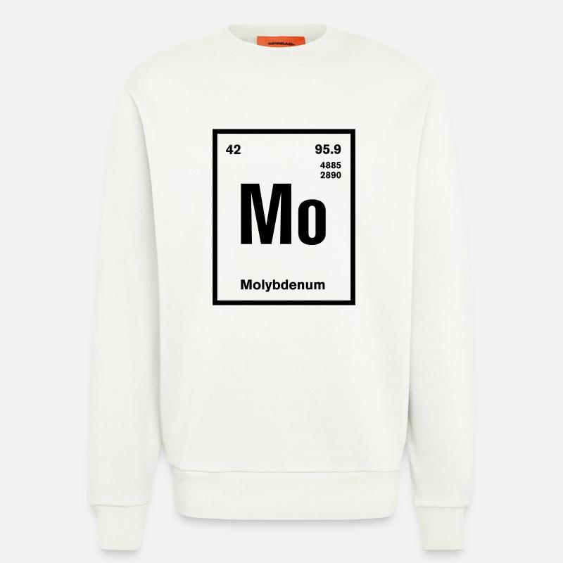 Molybdenum Element im Periodensystem - Sweatshirt - made by SPREAD  - OFF WHITE