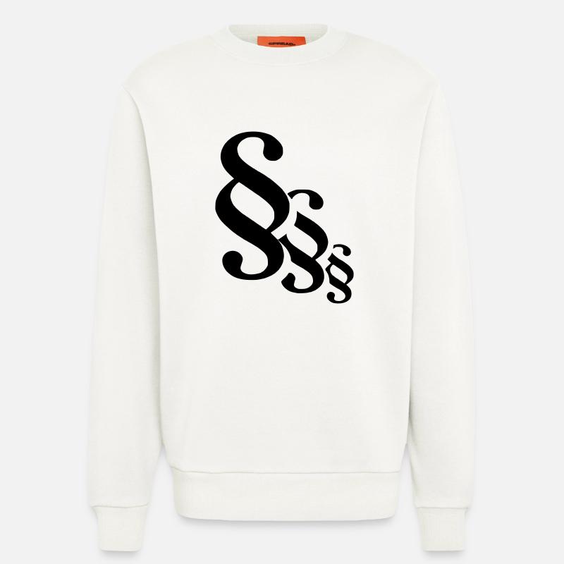 Paragraph - Sweatshirt - made by SPREAD  - OFF WHITE
