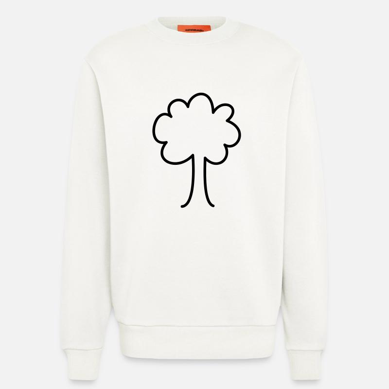 Baum - Sweatshirt - made by SPREAD  - OFF WHITE