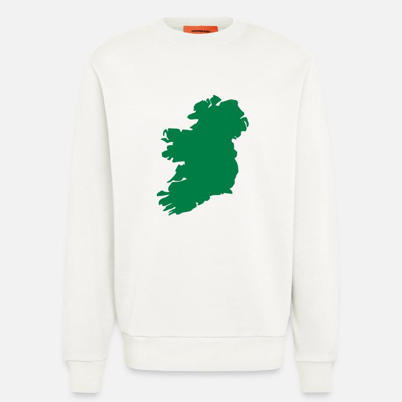 Irland - Sweatshirt - made by SPREAD - OFF WHITE