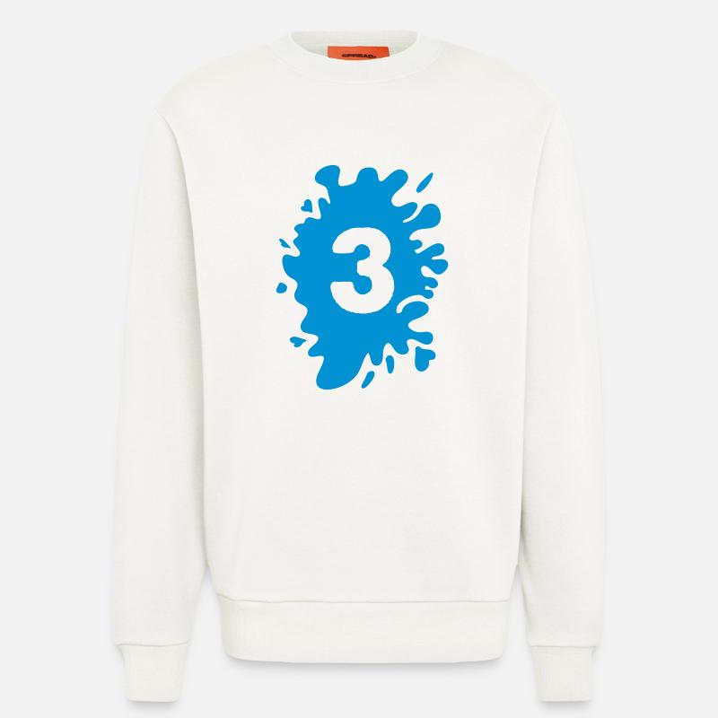 Klecks 3 - Sweatshirt - made by SPREAD - OFF WHITE