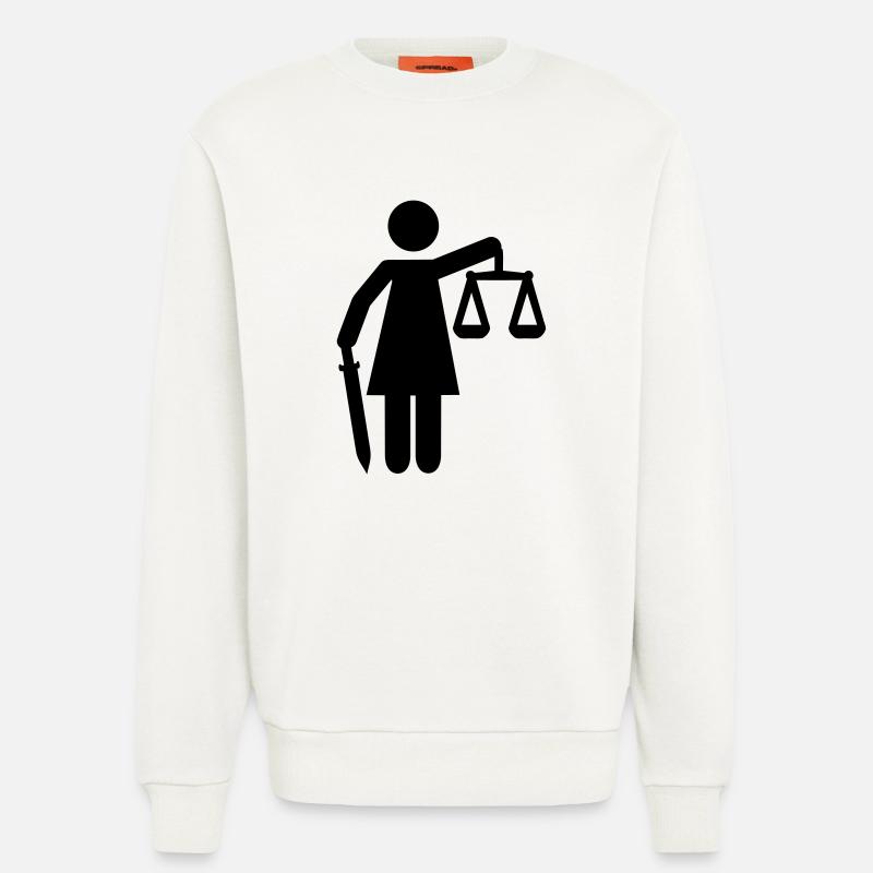 Gericht - Sweatshirt - made by SPREAD  - OFF WHITE