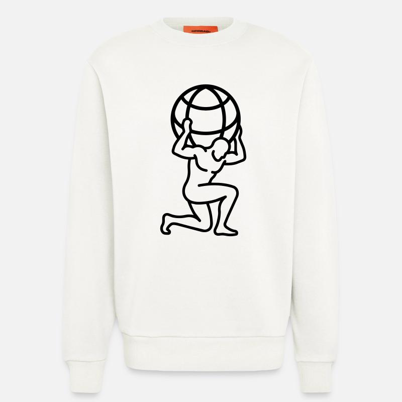 Kugel - Sweatshirt - made by SPREAD  - OFF WHITE