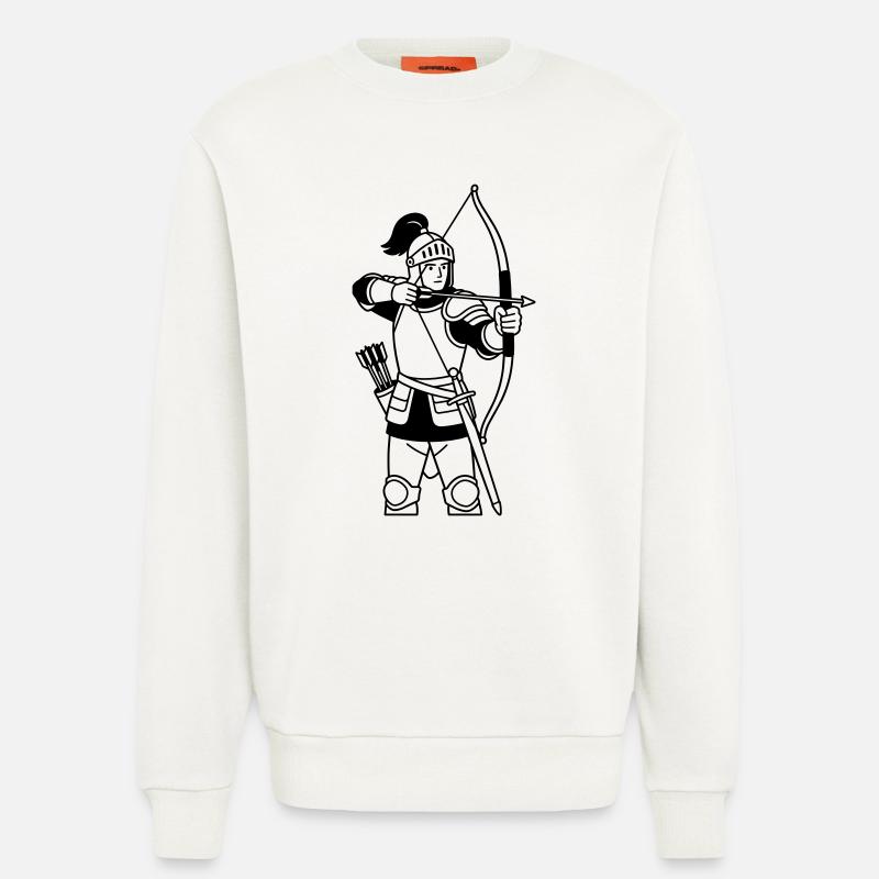 Sagittarius - Sweatshirt - made by SPREAD  - OFF WHITE