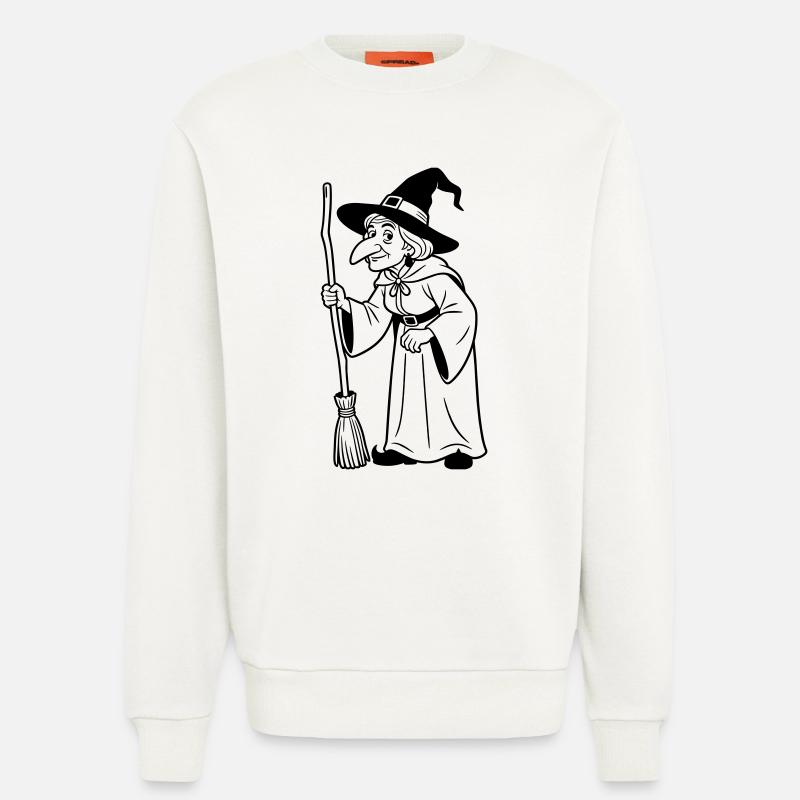 witch - Sweatshirt - made by SPREAD - OFF WHITE