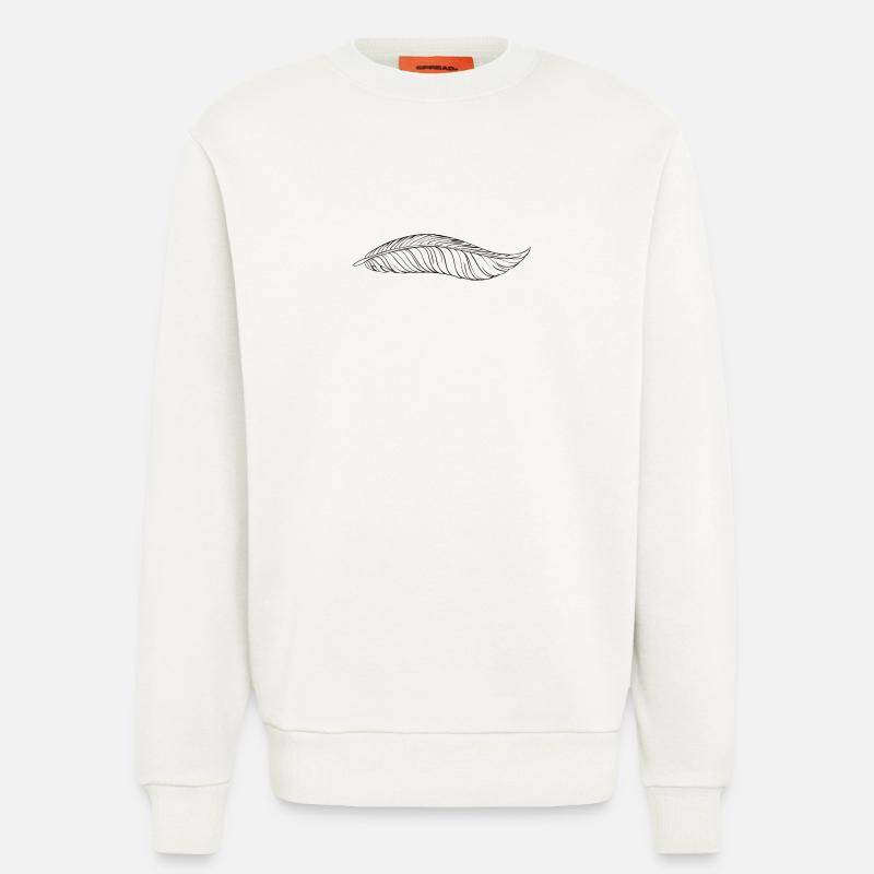 pen - Sweatshirt - made by SPREAD  - OFF WHITE