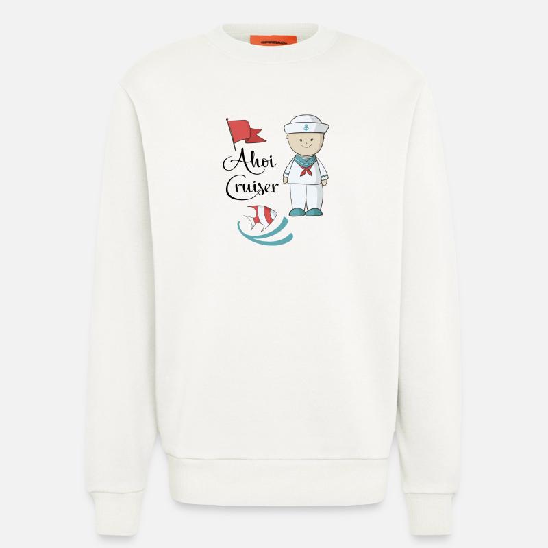 Maritim - Sweatshirt - made by SPREAD - OFF WHITE
