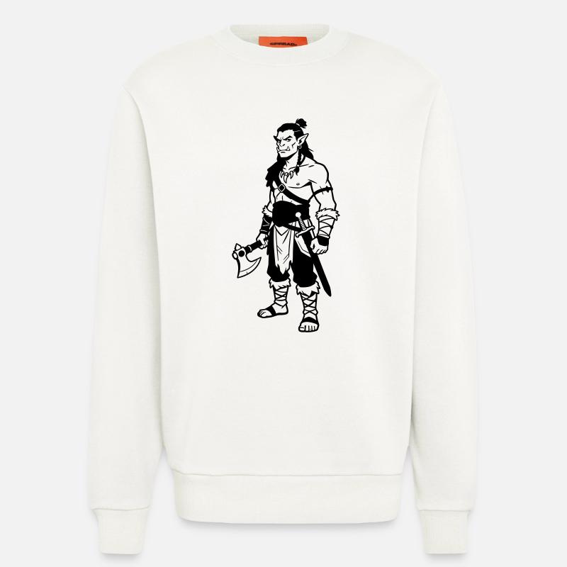 Ork - Sweatshirt - made by SPREAD - OFF WHITE