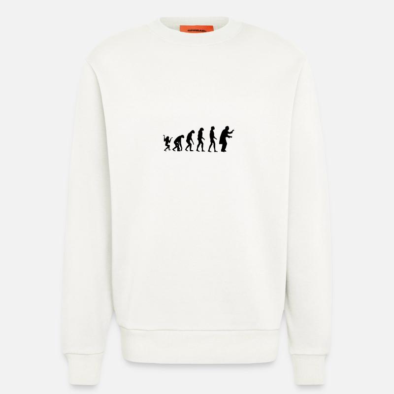 Evolution Dirigent - Sweatshirt - made by SPREAD  - OFF WHITE