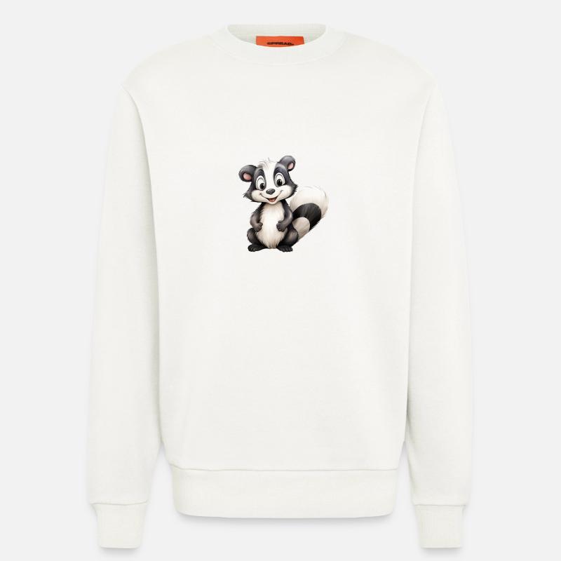 Stinktier oder Stinktierklasse - Sweatshirt - made by SPREAD  - OFF WHITE