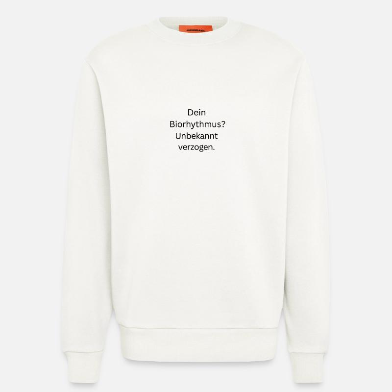 Biorthythmus - Sweatshirt - made by SPREAD  - OFF WHITE
