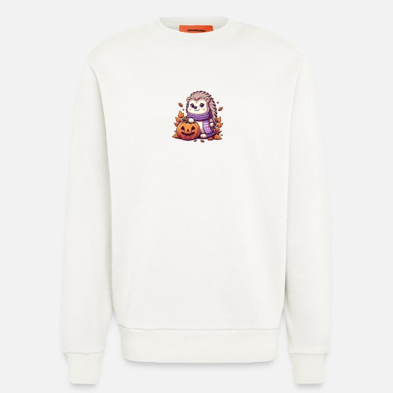 Igel Halloween - Sweatshirt - made by SPREAD  - OFF WHITE