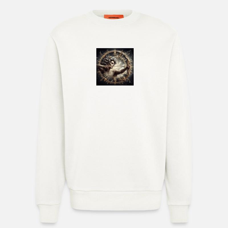 SCHÜTZE \ Sternzeichen - Sweatshirt - made by SPREAD - OFF WHITE