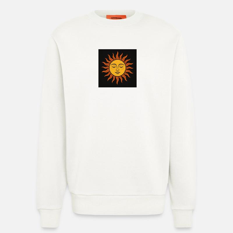 Antlitz der Sonne - Sweatshirt - made by SPREAD  - OFF WHITE
