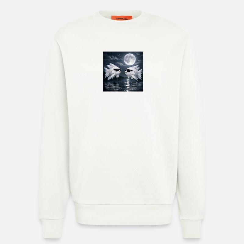 Federfisch - Sweatshirt - made by SPREAD  - OFF WHITE