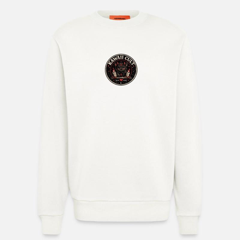 Hell_Cat - Sweatshirt - made by SPREAD  - OFF WHITE