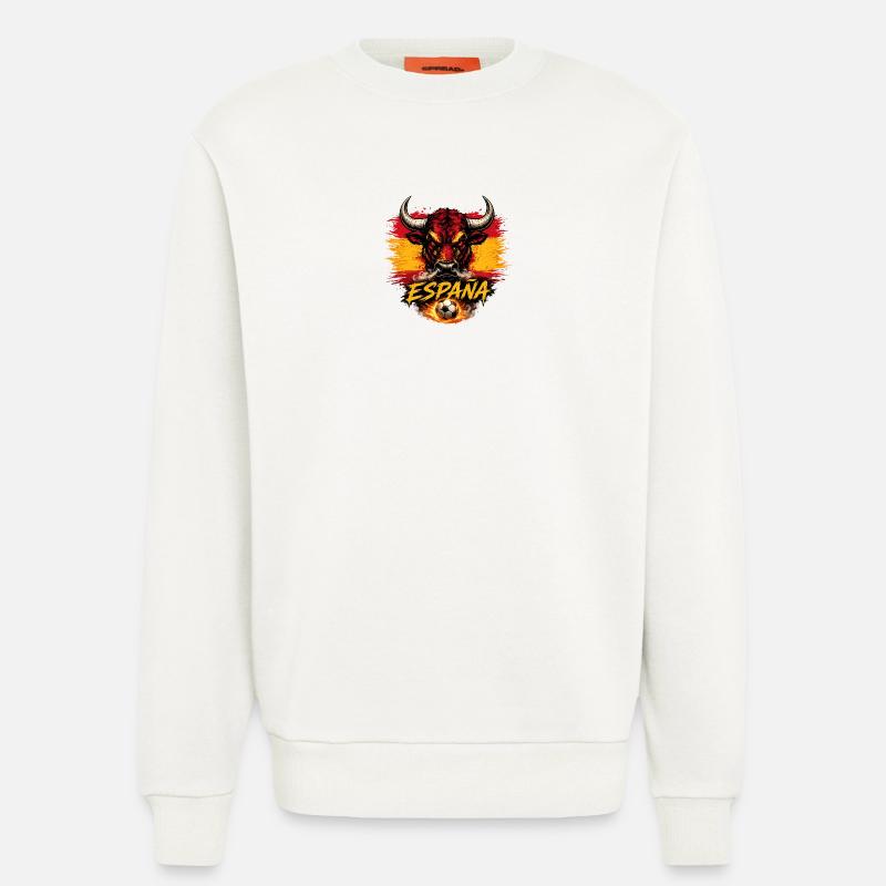 Esp_El Toro - Sweatshirt - made by SPREAD - OFF WHITE