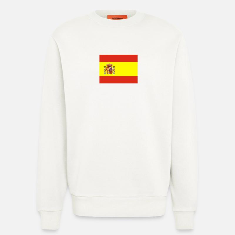 Spanische Flagge - Sweatshirt - made by SPREAD  - OFF WHITE
