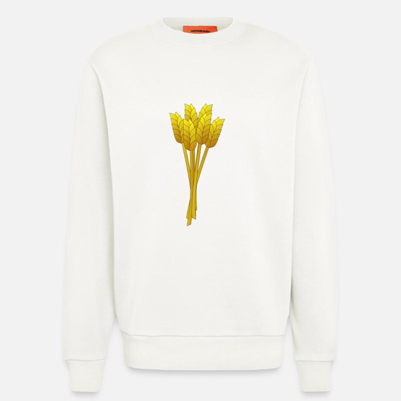 Stroh - Sweatshirt - made by SPREAD  - OFF WHITE