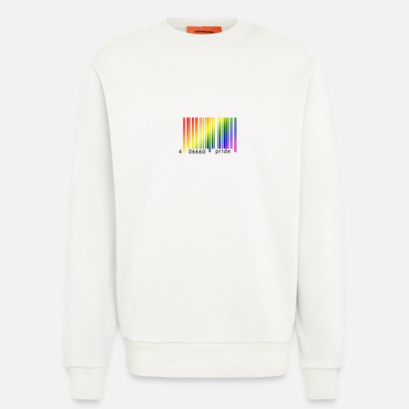 Devil Rainbow Pride - Sweatshirt - made by SPREAD  - OFF WHITE