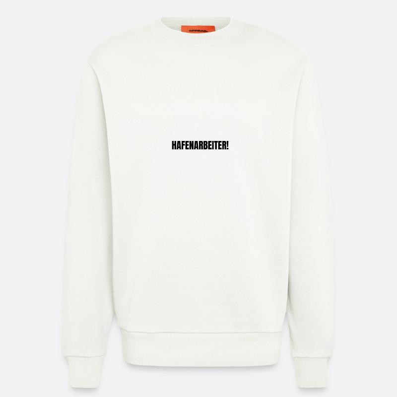 Hafenarbeiter - Sweatshirt - made by SPREAD - OFF WHITE