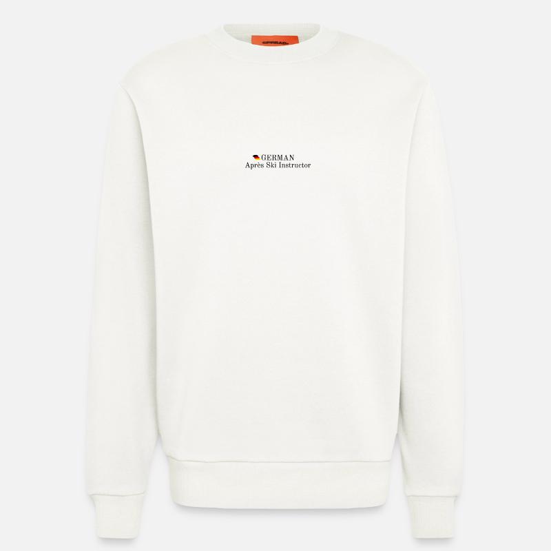 German Apres Ski Instructor - Sweatshirt - made by SPREAD  - OFF WHITE