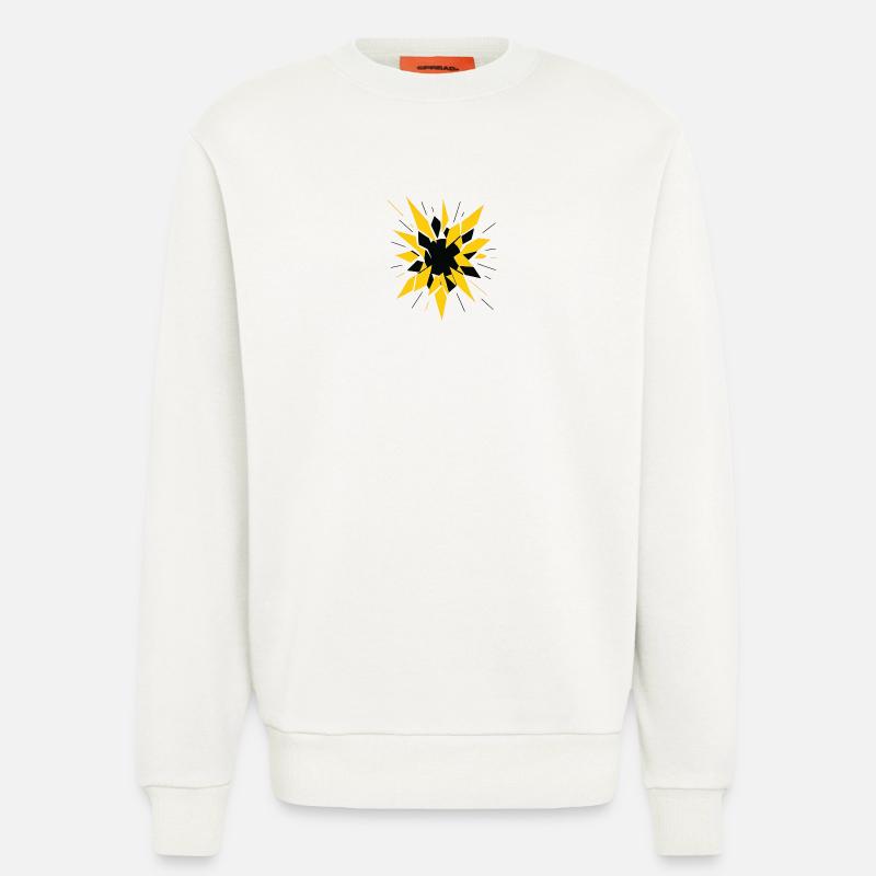 Radioactive Fragmentation – Physik Design - Sweatshirt - made by SPREAD  - OFF WHITE