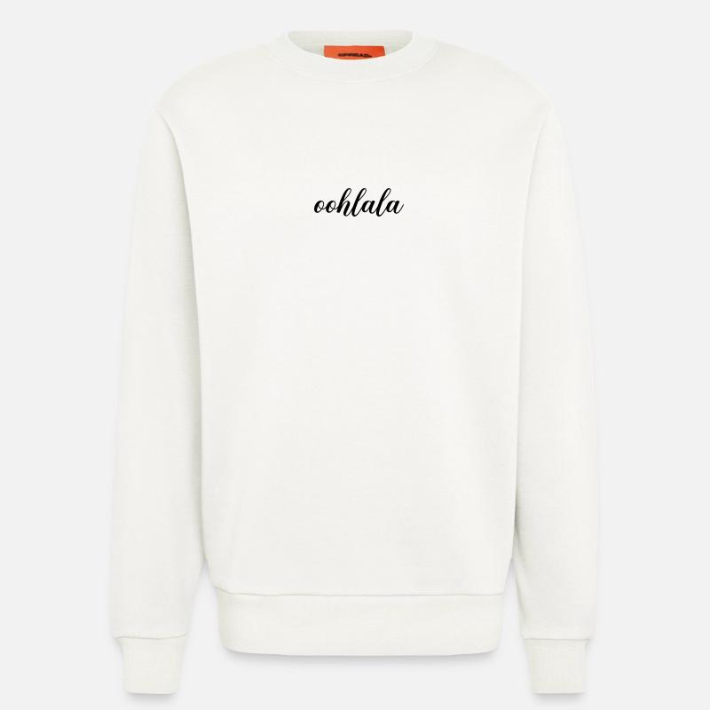 Oohlala - Sweatshirt - made by SPREAD - OFF WHITE