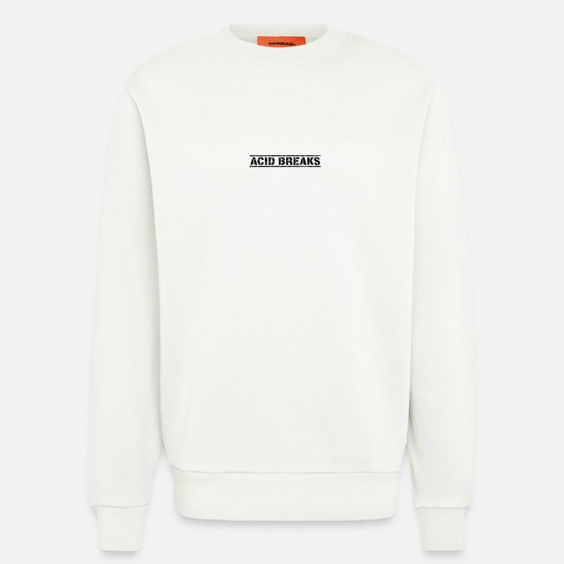 Acid Breaks - Sweatshirt - made by SPREAD  - OFF WHITE