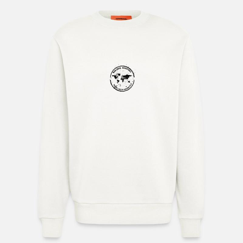 Der Adventure Pullover - Sweatshirt - made by SPREAD  - OFF WHITE