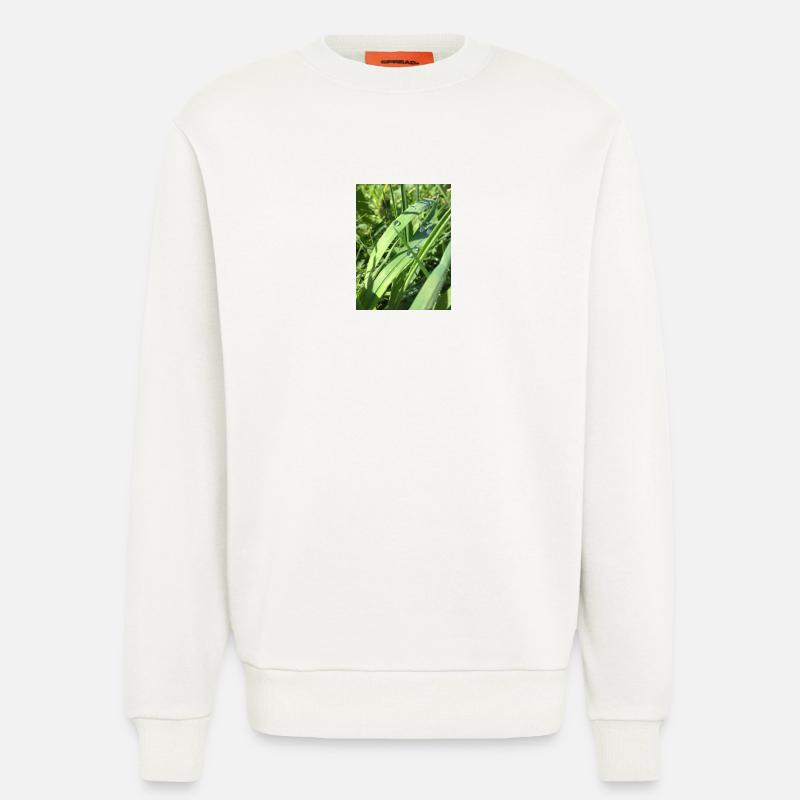 Raindrop - Sweatshirt - made by SPREAD  - OFF WHITE