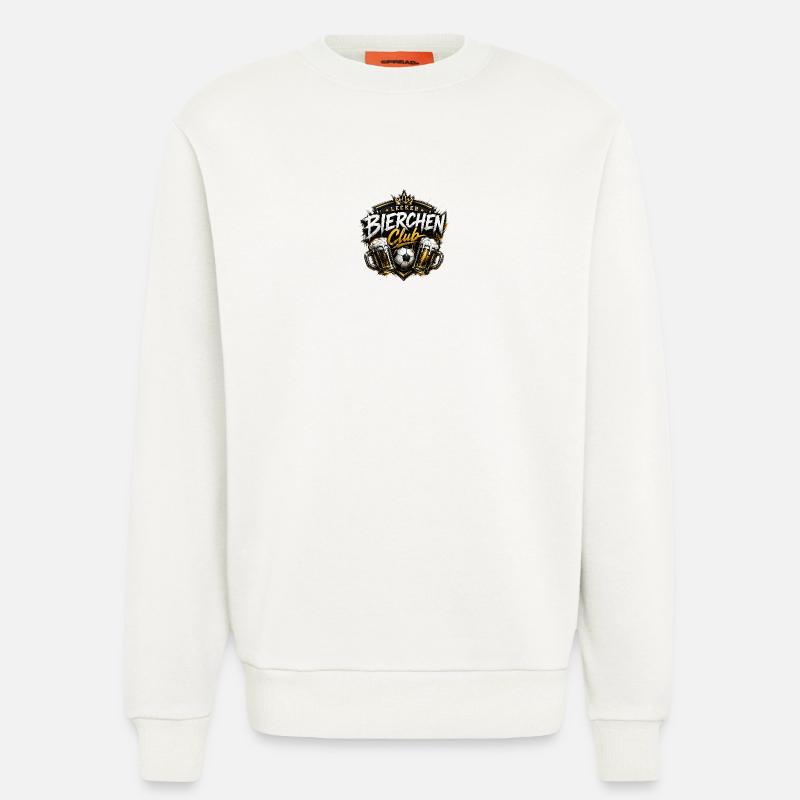 Lecker Bierchen Club - Sweatshirt - made by SPREAD  - OFF WHITE