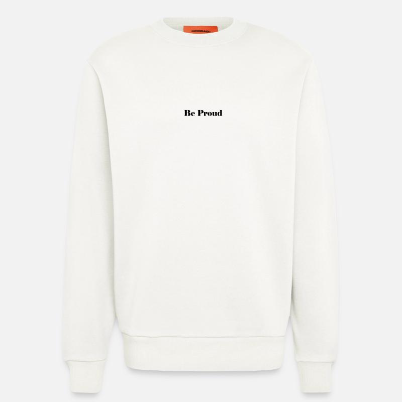 Basic Beproud - Sweatshirt - made by SPREAD  - OFF WHITE