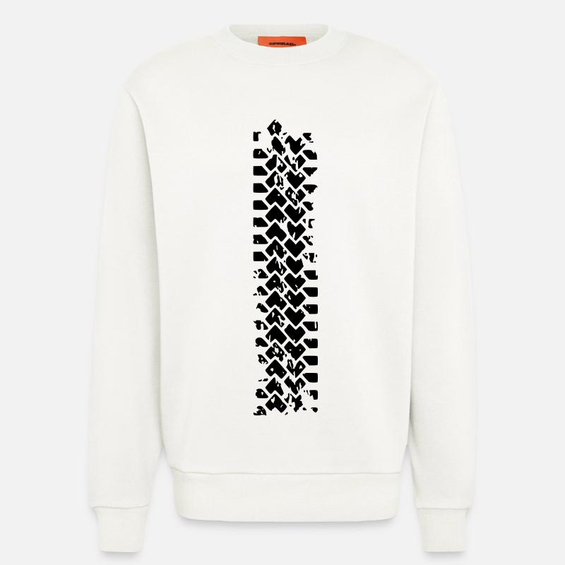 Brennen, um ein Wild sein - Sweatshirt - made by SPREAD - OFF WHITE