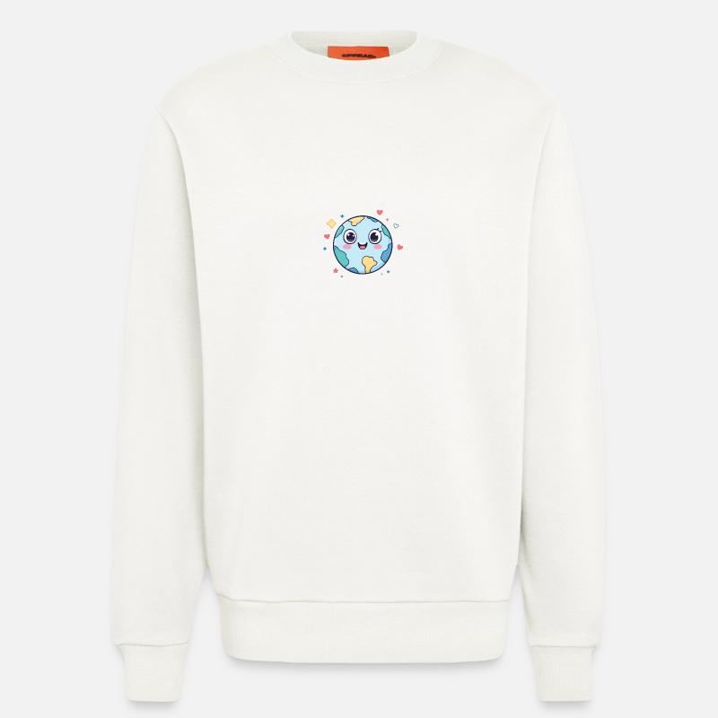 Erde - Sweatshirt - made by SPREAD  - OFF WHITE