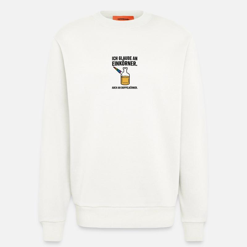 Ich glaube an Einhörner - Sweatshirt - made by SPREAD  - OFF WHITE