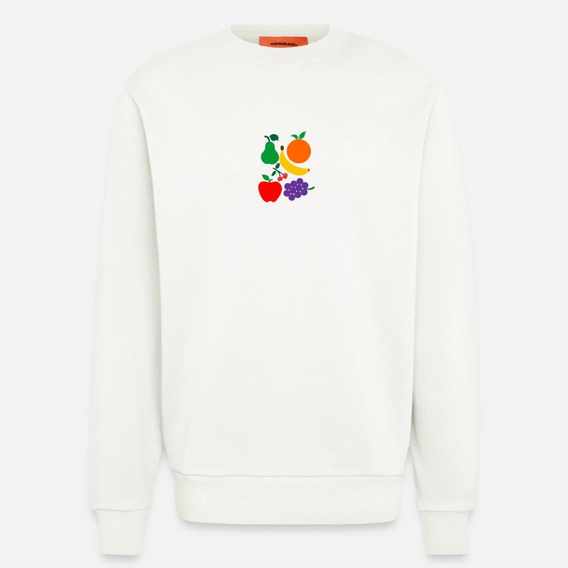 Obst - Sweatshirt - made by SPREAD  - OFF WHITE