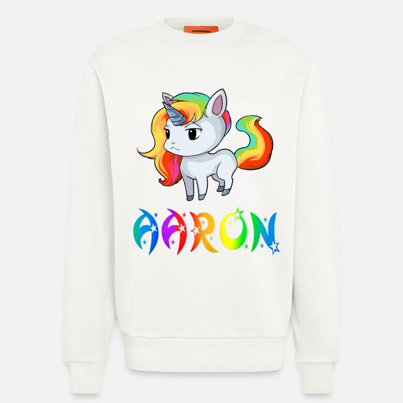 Aaron Einhorn - Sweatshirt - made by SPREAD  - OFF WHITE