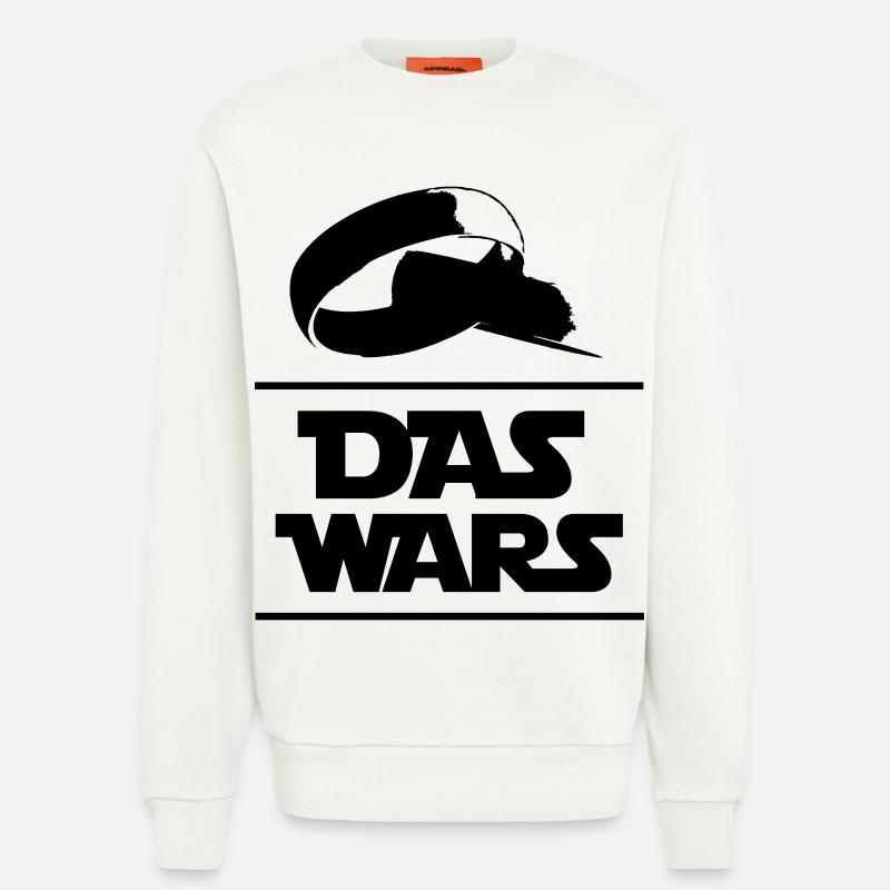 Das Wars - Heirat - Sweatshirt - made by SPREAD - OFF WHITE