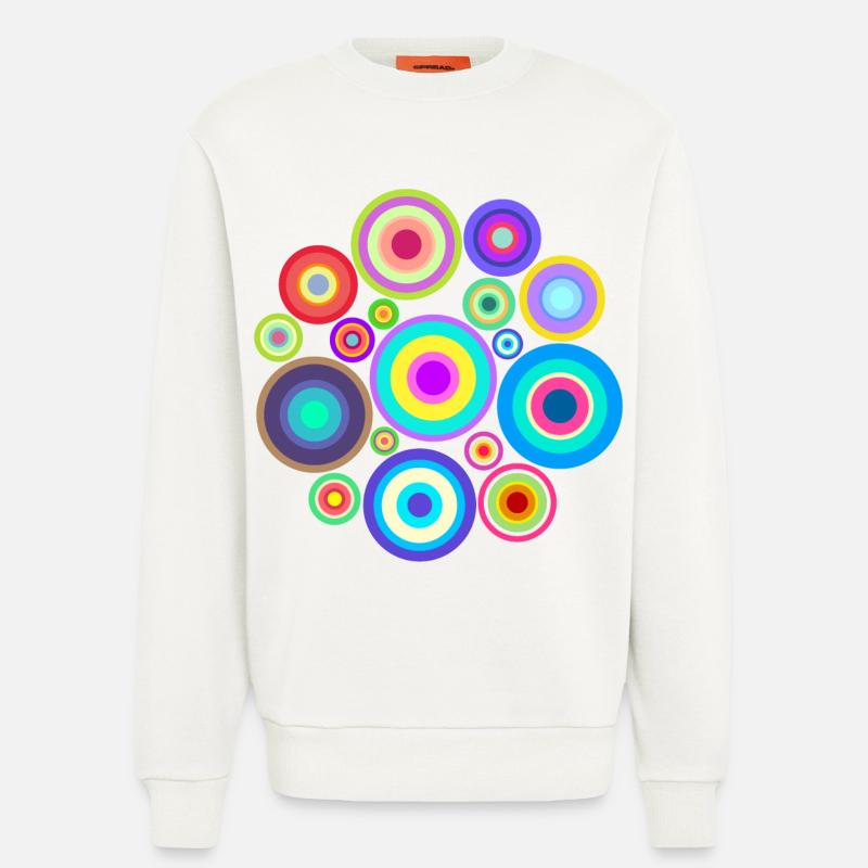 Painting Drawing Creative Abstract Art Patterns - Sweatshirt - made by SPREAD  - OFF WHITE