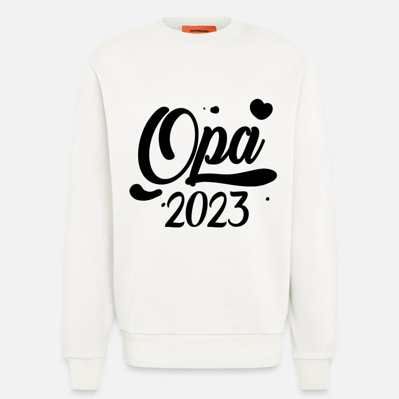Opa 2023 loading - Sweatshirt - made by SPREAD - OFF WHITE