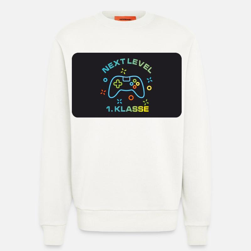Game Controller - Next Level 1st Class - Sweatshirt - made by SPREAD  - OFF WHITE