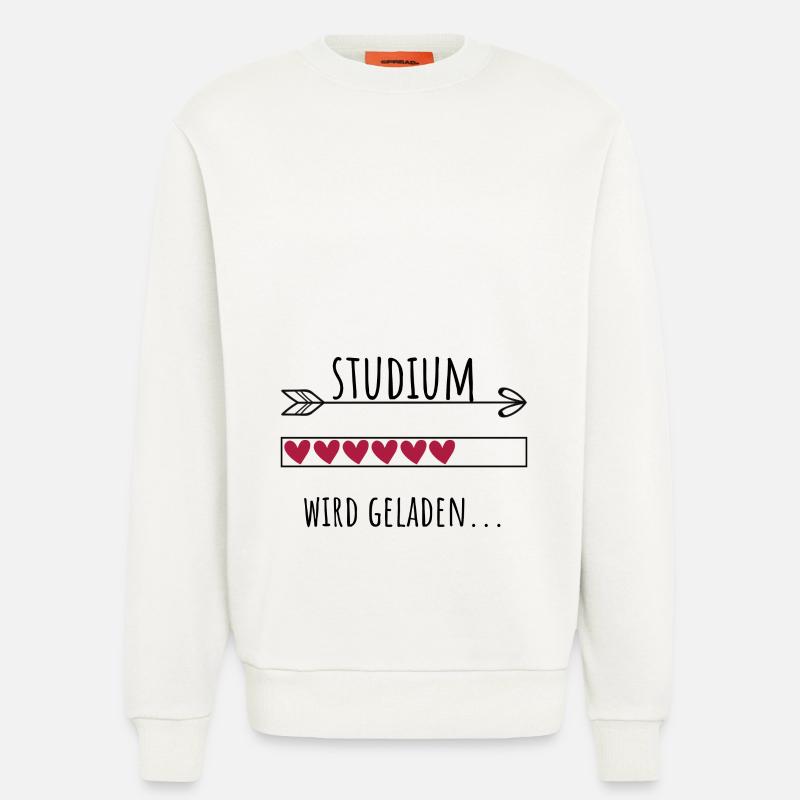 Studium Personalisierter Beruf Mädchen - Sweatshirt - made by SPREAD  - OFF WHITE