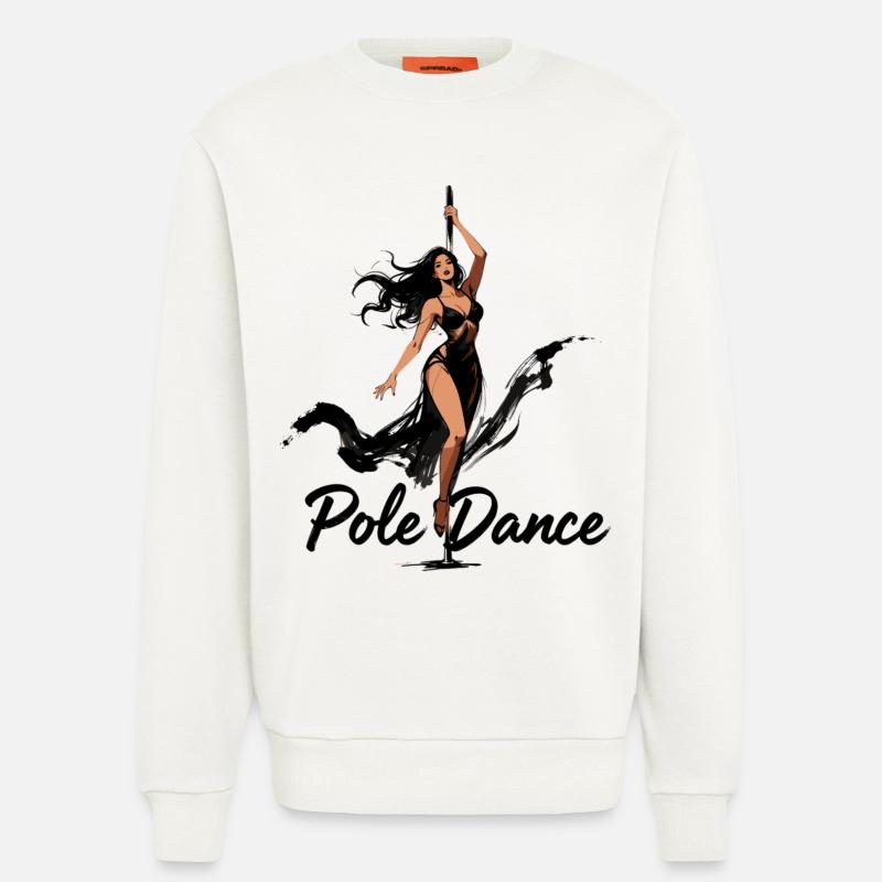 Pole Dance Poledancerin ästhetisch Geschenk - Sweatshirt - made by SPREAD  - OFF WHITE