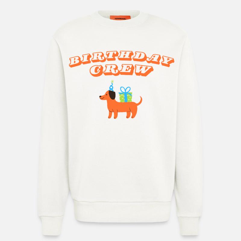 Happy Birthday - Sweatshirt - made by SPREAD  - OFF WHITE