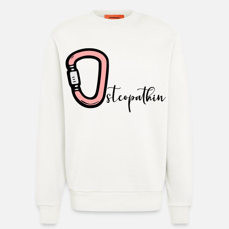 Osteopathy Osteopath - Sweatshirt - made by SPREAD  - OFF WHITE
