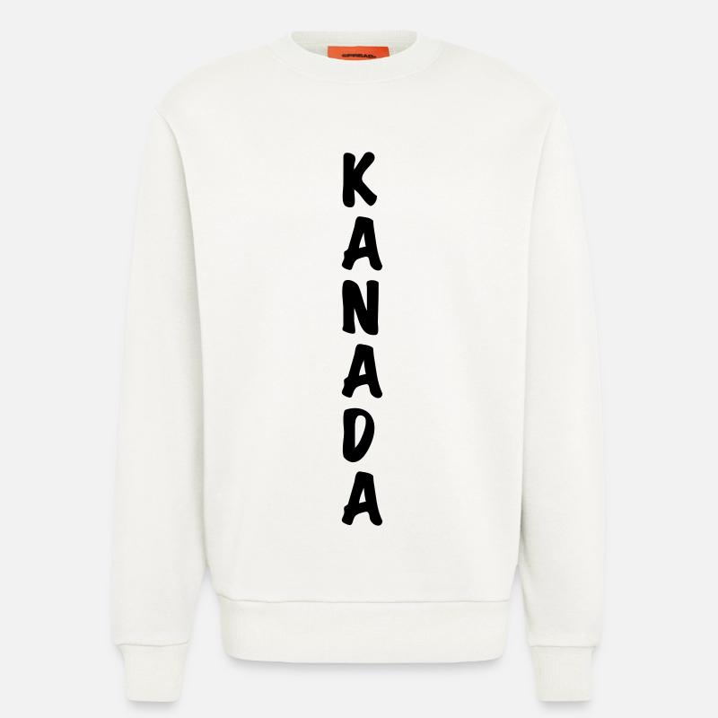 Kanada - Sweatshirt - made by SPREAD  - OFF WHITE